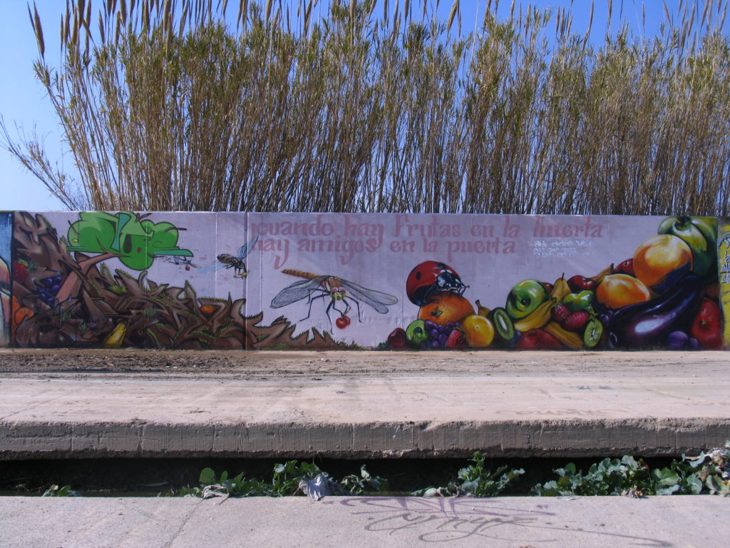 Fruit mural · CMYK team 2008