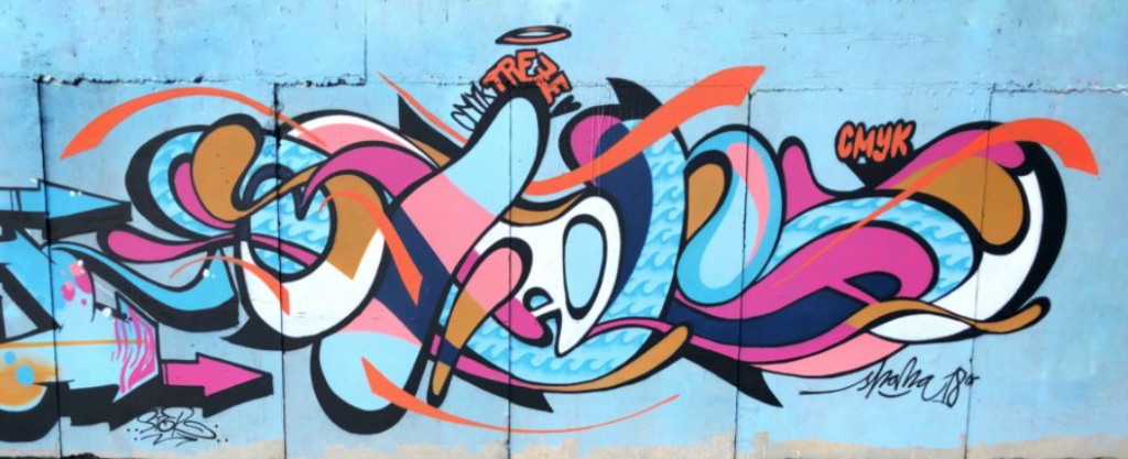 Canggu beach graffiti 2018
